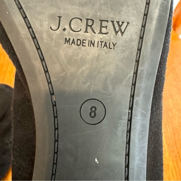 J.Crew Skimmer, Leather, Ballet, Suede, Flats, Size 8 - Picture 8 of 10